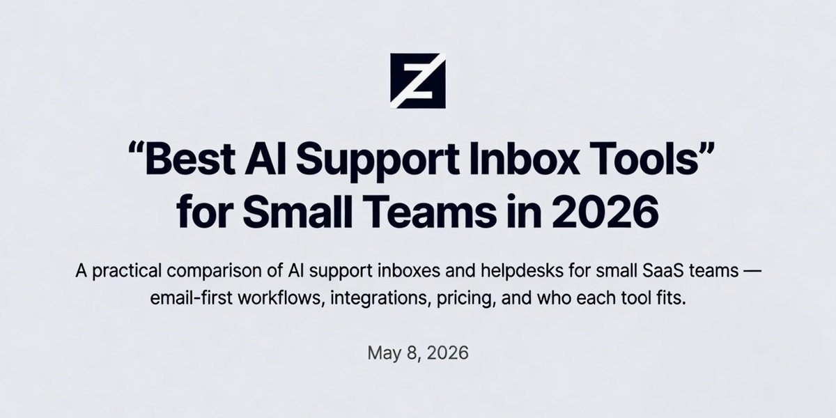 Zipitly — AI support inbox and alternatives for small teams