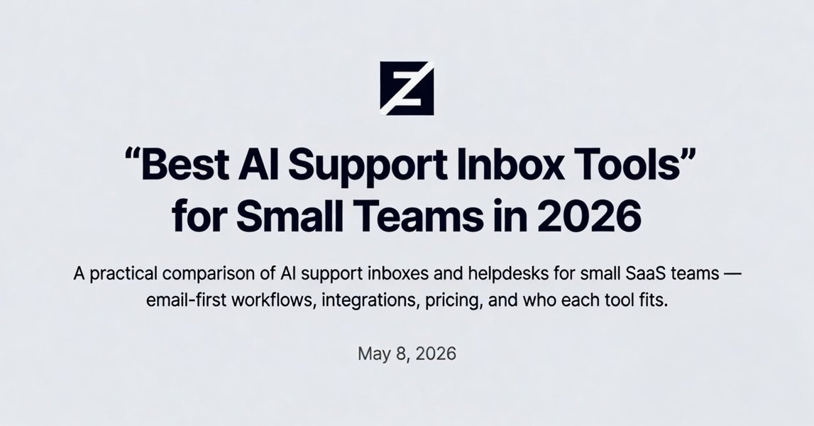 Zipitly — AI support inbox and alternatives for small teams